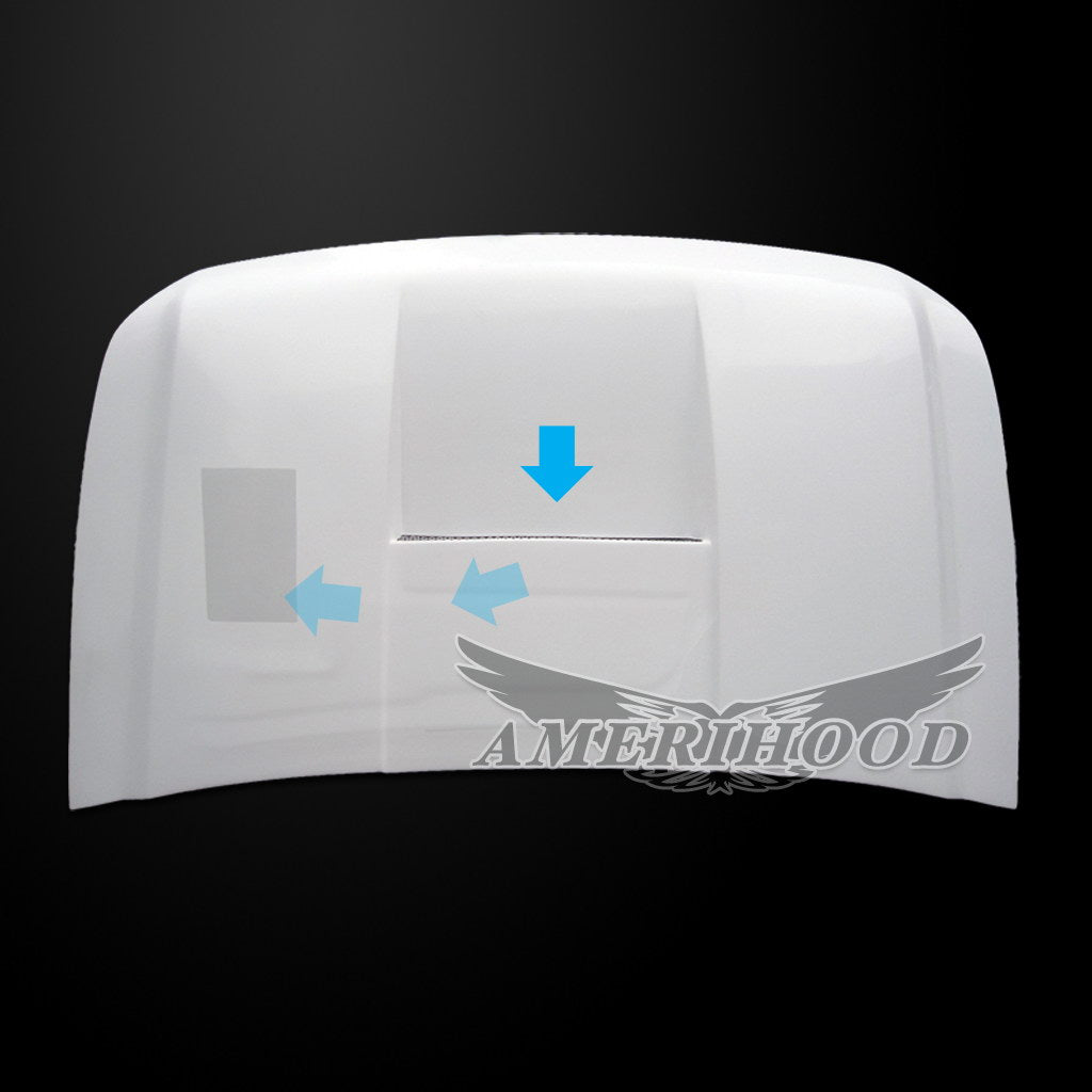 Nissan Titan 2004-2014 Type-S Style Functional Ram Air Hood